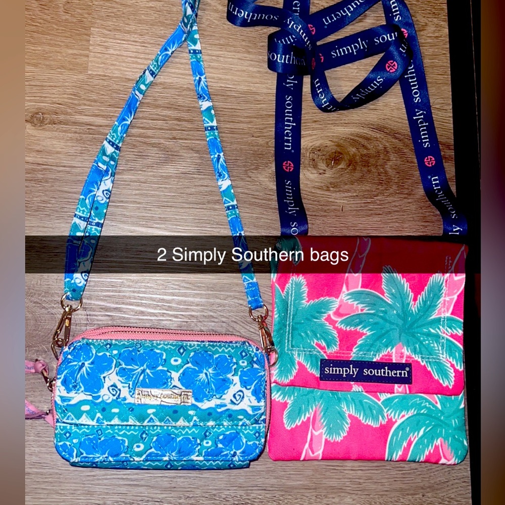 💓💞🌸 2 SIMPLE SOUTHERN Bags 💙🦋